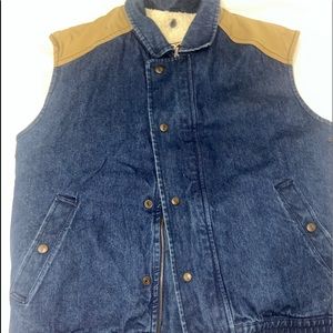 Vintage YSL Denim Vest